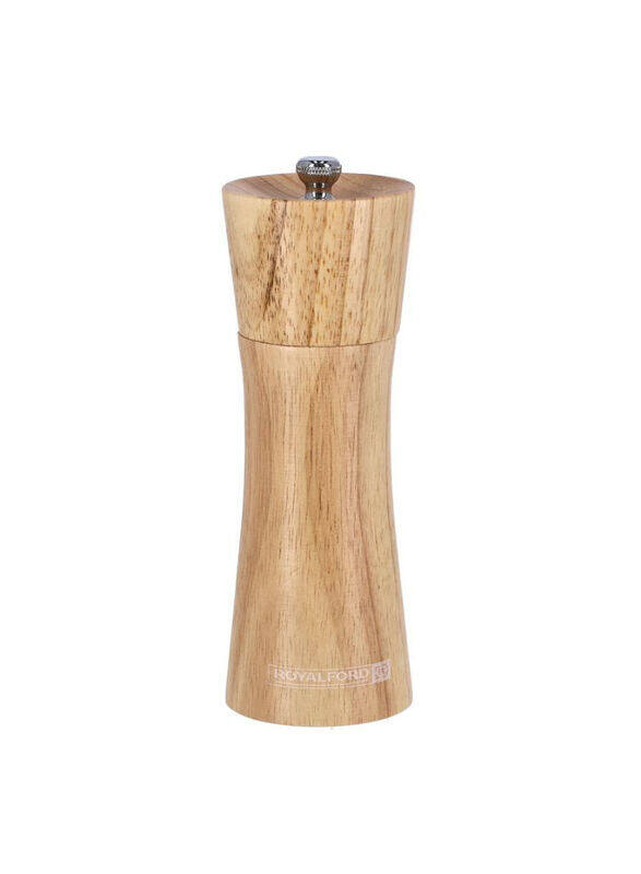 

Royalford 15cm Wooden Pepper Mill, Beige