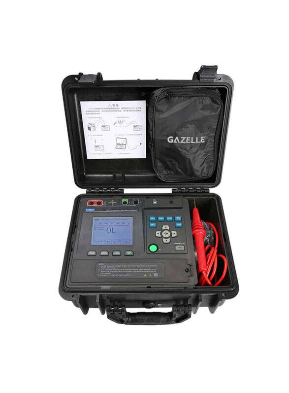 

Gazelle Insulation Resistance Tester, Black