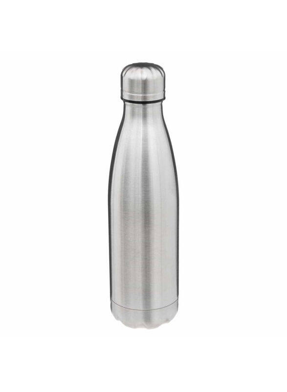 

5Five 500ml Stainless Steel Vacuum Insulated Bottle, Silver