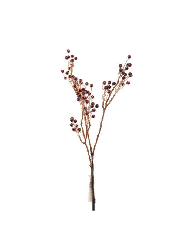 

Danube Home Rejoice Red Berry Artificial Flower Branch, Multicolour