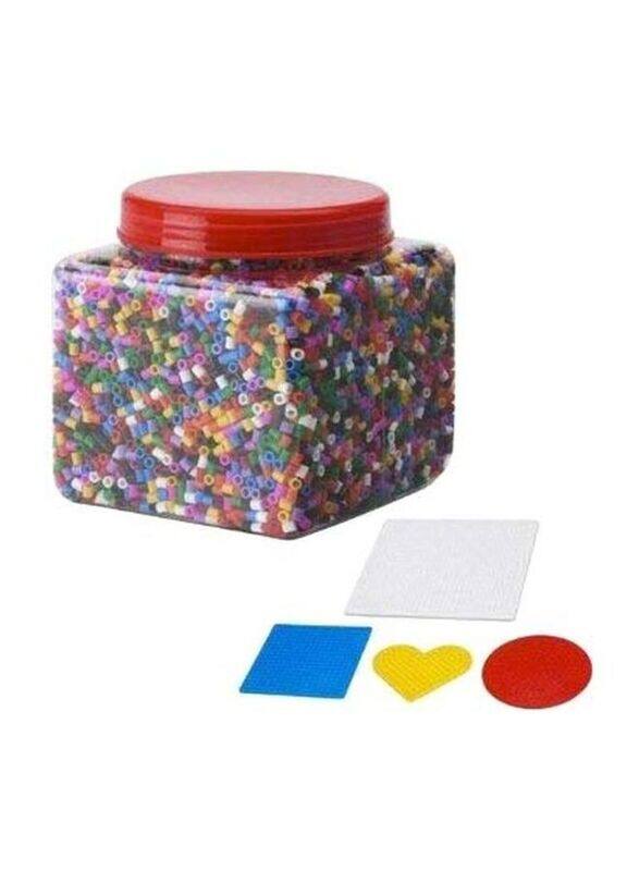 

Generic Pyssla Beads Toy For Unisex Multicolored Durable And Sturdy, 14000-Pieces, Ages 14+