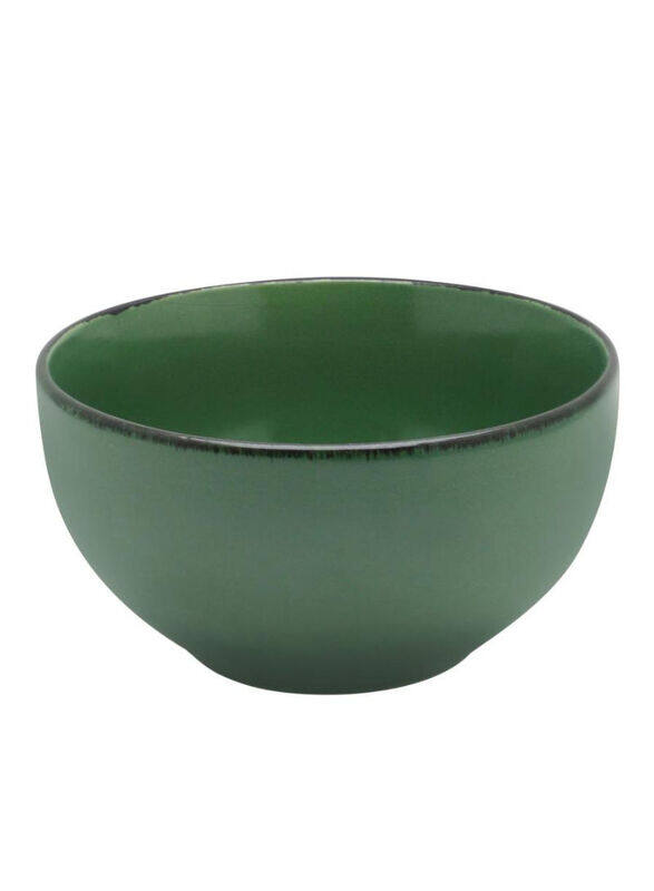 

Kitchen Master 13cm Stoneware Forrest Bowl, Green