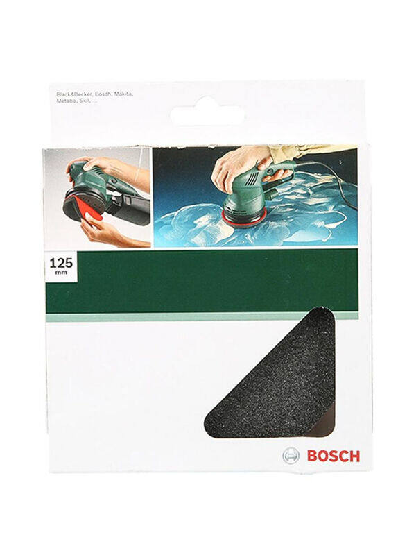 

Bosch 125mm Bosch Random Orbit Sponge Pad, Black