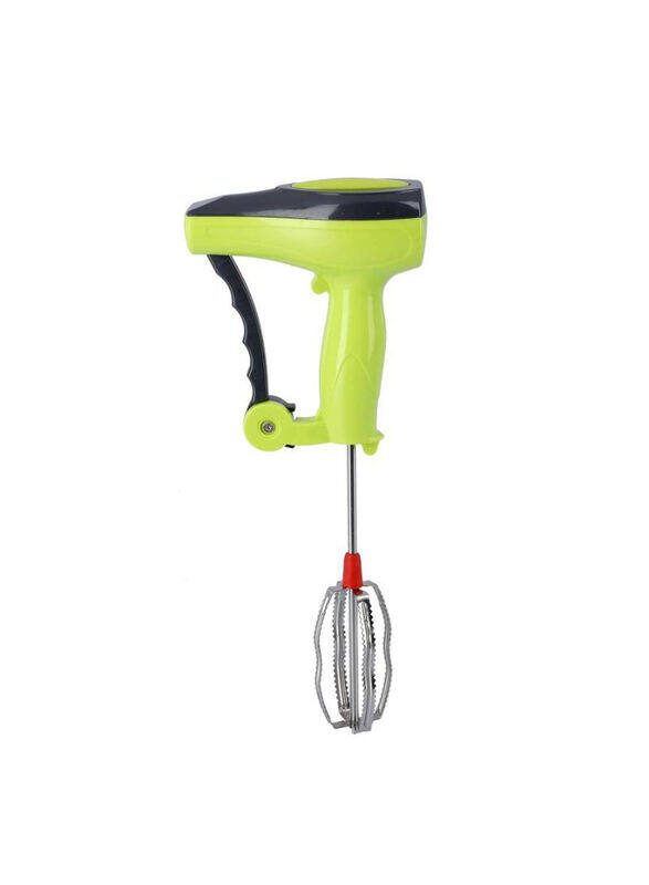 

Royalford 13cm Plastic Steel Manual Hand Blender, Green/Black