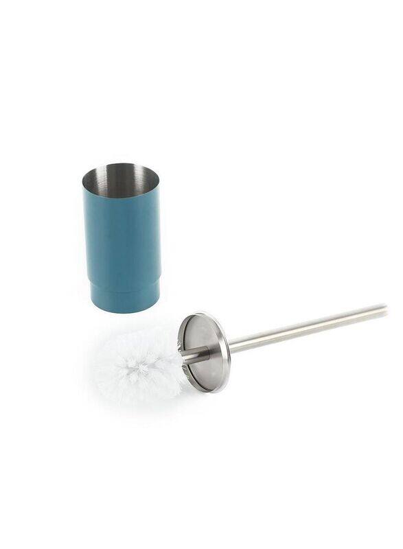 

Danube Home Cara Toilet Brush Holder, Teal