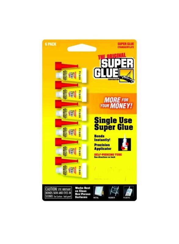 

Super Glue 6 Piece Future Glue Cyanoacrylate, Multicolour