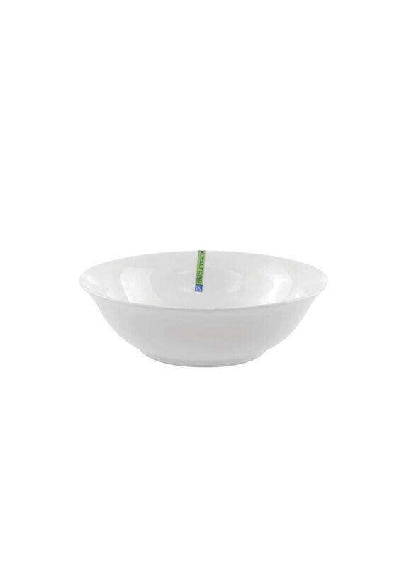 

Royalford Magnesia Round Porcelain Bowl, White