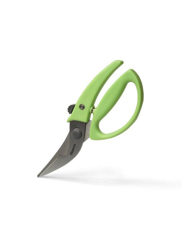 

Fissman 23cm Stainless Steel Poultry Shears, Green/Silver