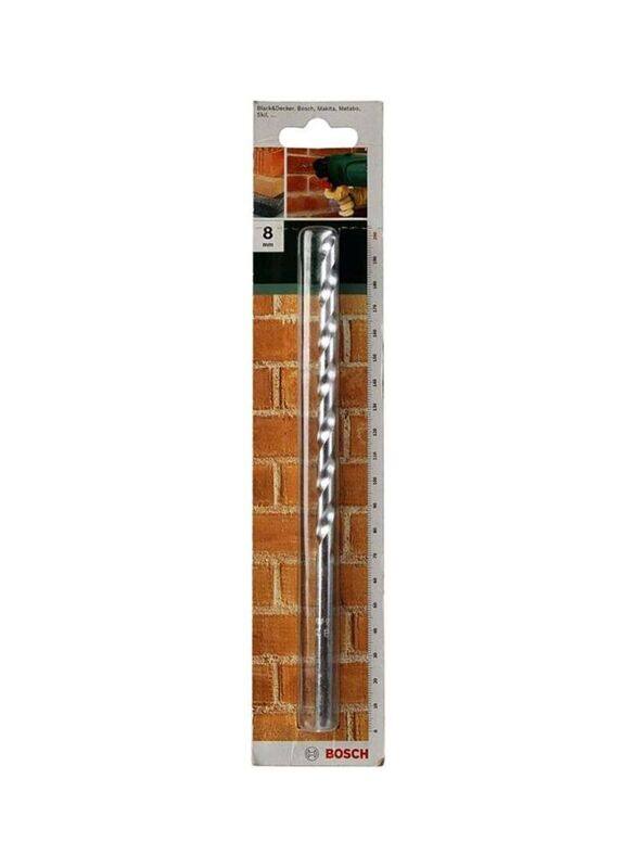 

Bosch 8mm Multipurpose Masonry Drill Bit, Silver