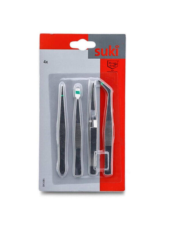 

Ace Stainless Steel Tweezer, Pack of 4, Steel