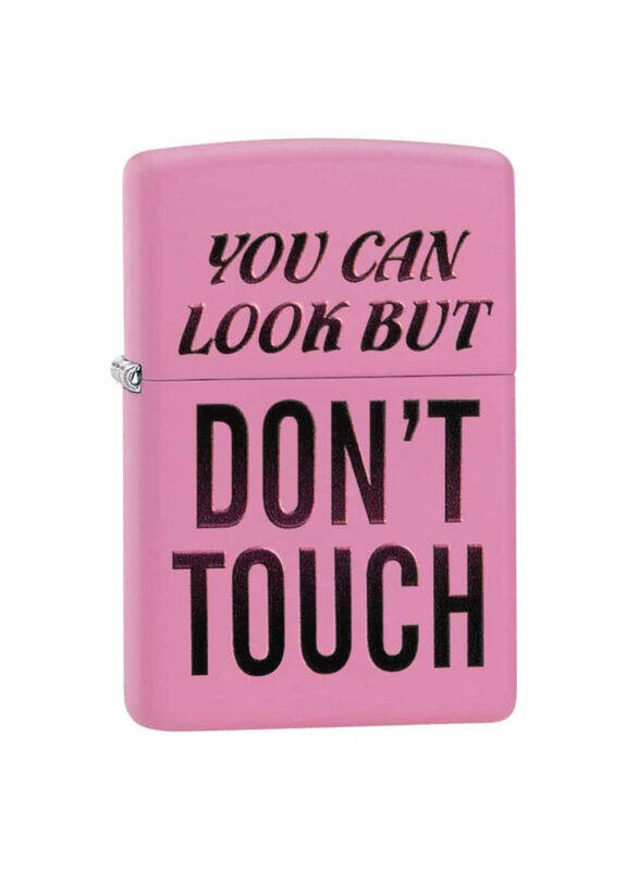 

Ace Zippo You Can Look Design Windproof Lighter, Pink