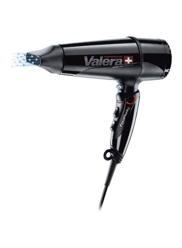 

Valera Swiss Ionic Fold Away Hair Dryer, 560 5 I 5400, Black