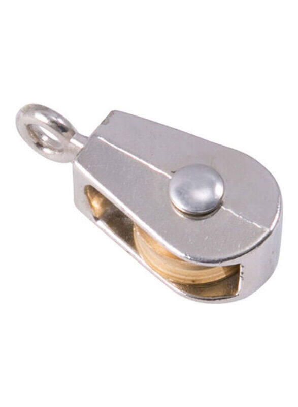 

Toyo Saka 20mm Single Sheave Pulley, Silver