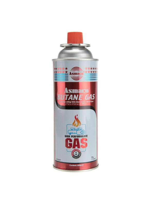 

Asmaco Butane Gas Can, 220 gm, Multicolour