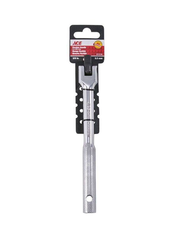 

ACE Flexible Long Hinge Handle Drive, 203.2 mm, Silver