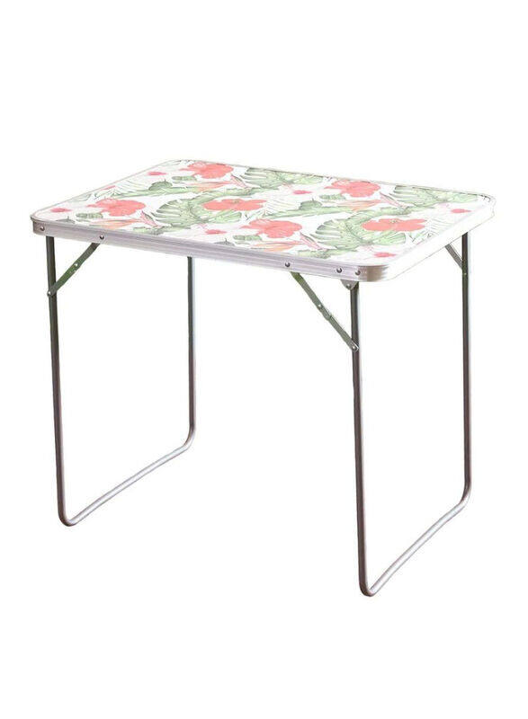 

Danube Home Flora Aluminium Folding Table, Silver