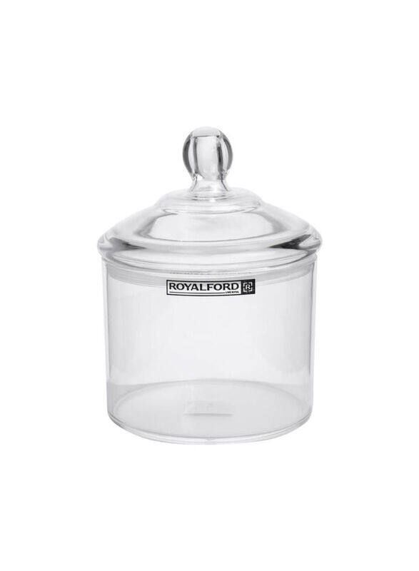 

Royalford 1L Polystyrene Canister with Lid, Clear