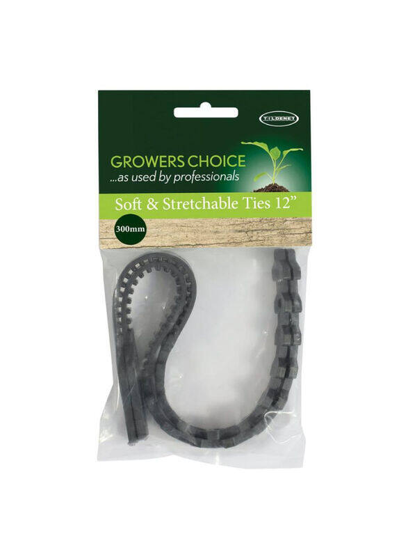 

Generic Growers Choice Soft And Stretchable Plant Ties, 2 Pieces, Black