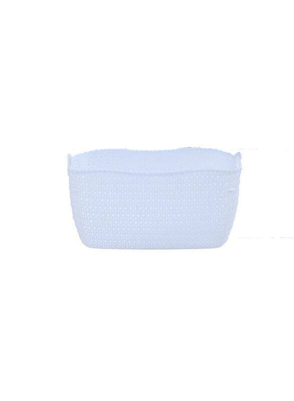 

Danube Home 31L Knit Lux Laundry Basket, White