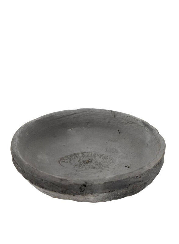 

Fallen Fruits Terracotta Round Saucer, Medium, Grey