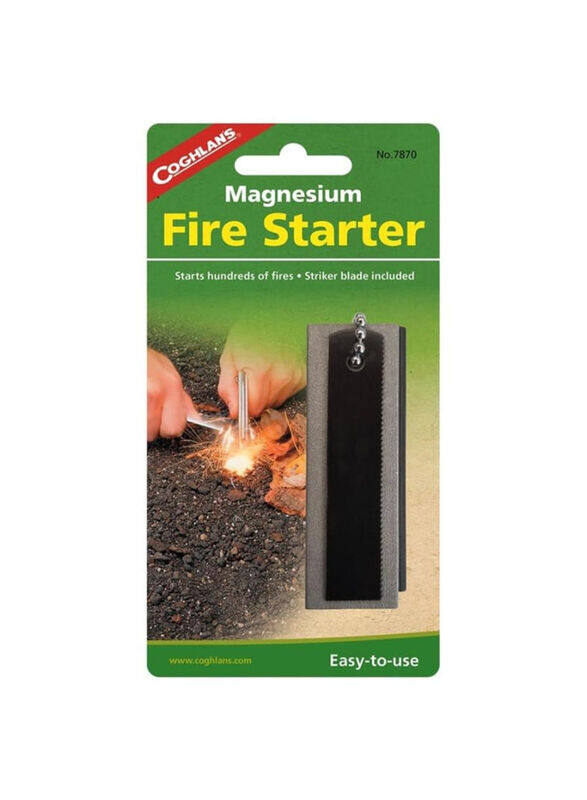 

Coghlan's Magnesium Fire Starter, Black