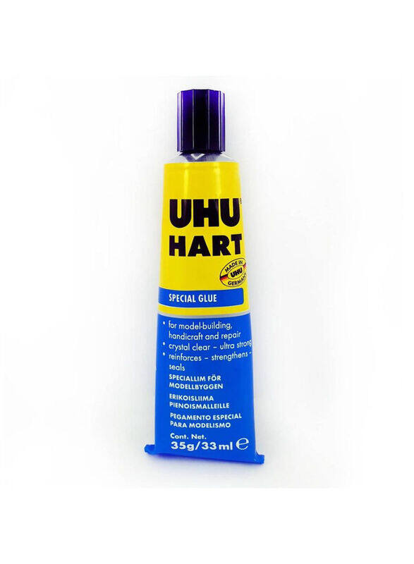

Uhu 33ml Hart Special Glue, Multicolour