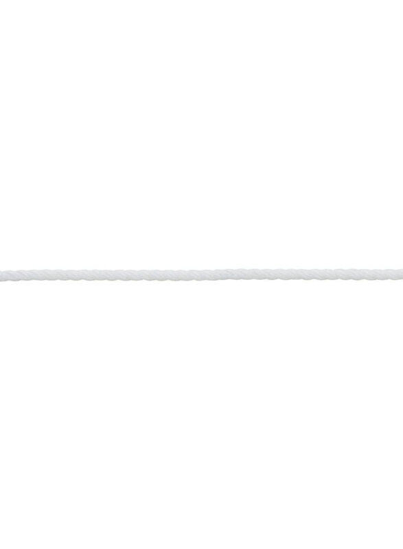 

Suki Polypropylene Twisted Rope, 0.6 x 1500cm, White