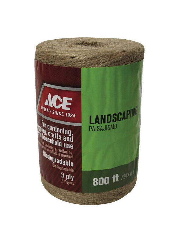 

Ace Braided Jute Twine, 243m, Beige