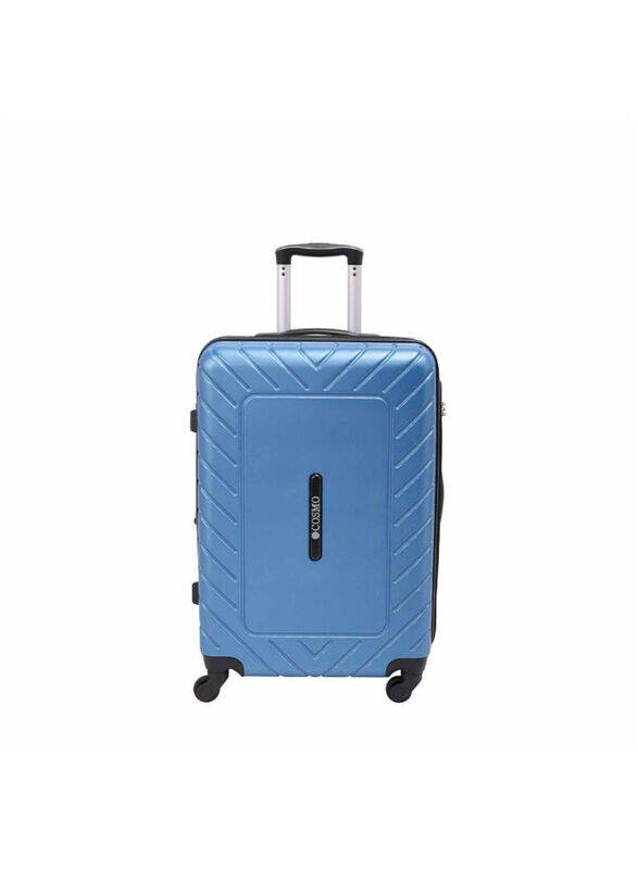 

Cosmo Galaxy ABS Hard Luggage Trolley Bag, Blue
