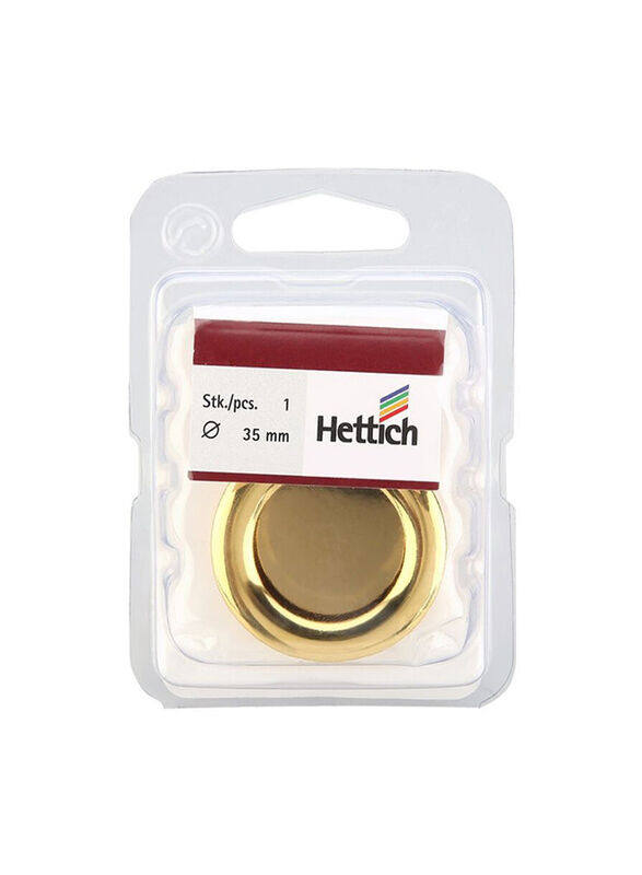 

Hettich Brass Plated Recessing Handle, 35mm, Gold