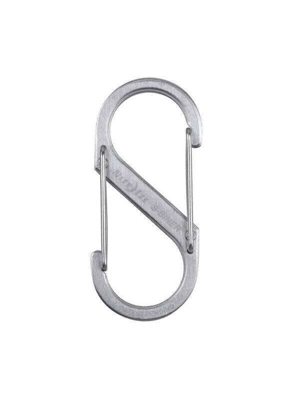 

Nite Ize S Biner Stainless Steel 3 Dual Carabiner, Silver
