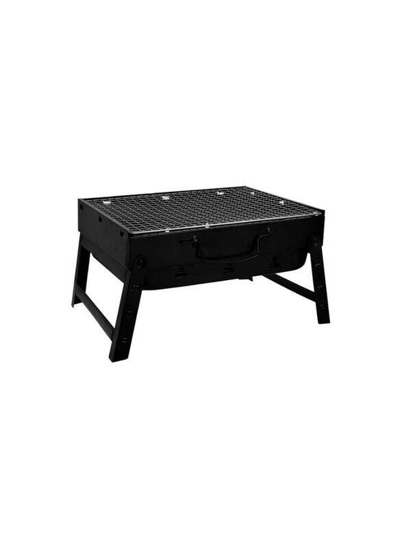 

Royalford Charcoal Foldable Barbeque Grill Stand, Black