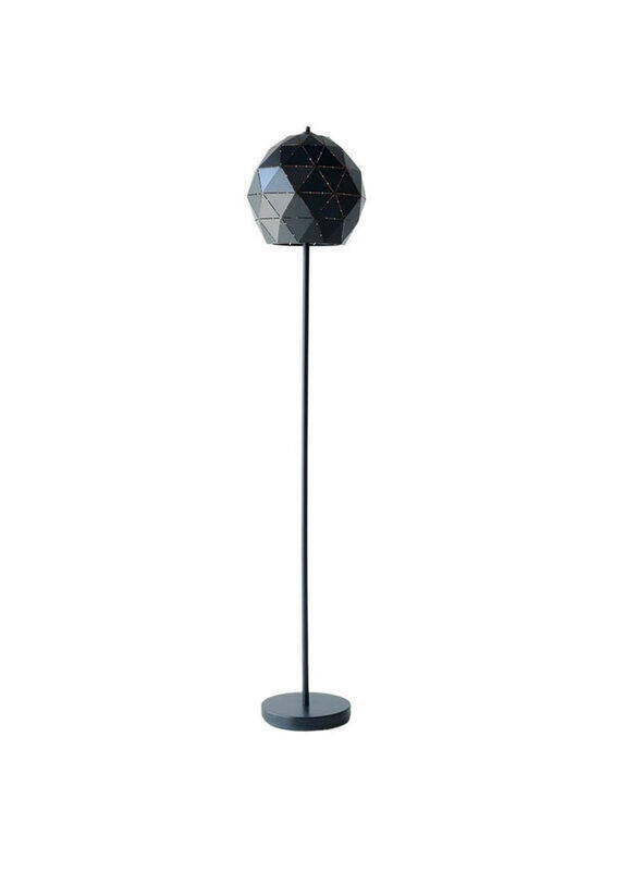 

Pan Emirates Football Metal Floor Lamp, 160cm, Black