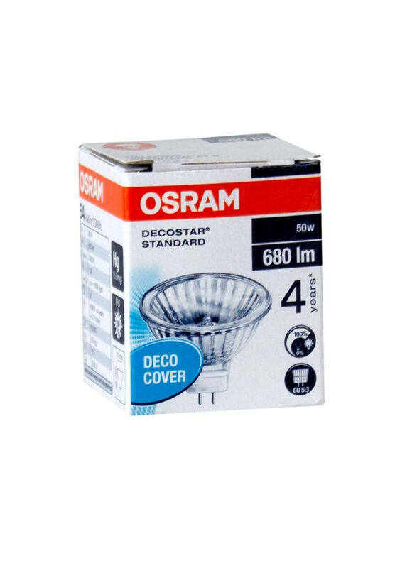 

Osram Decostar Standard Halogen Bulb, 50W, Warm White