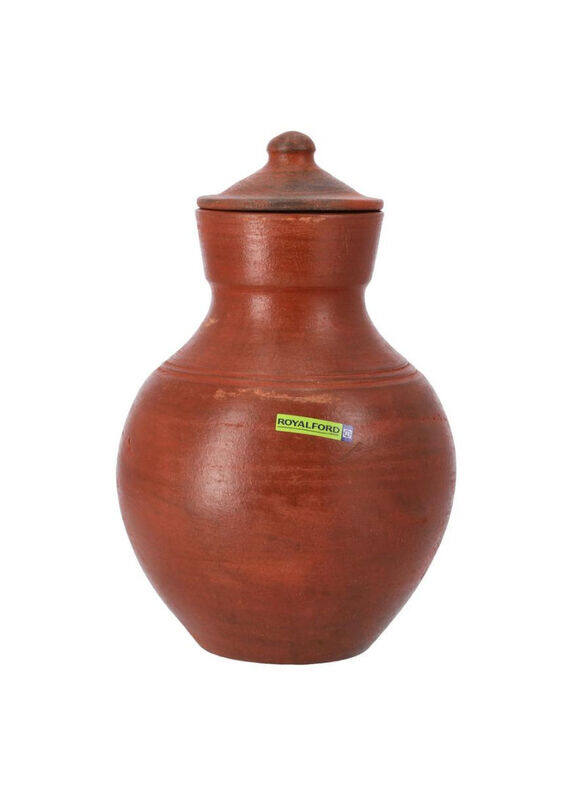 

Royalford 2 Ltr Clay Beverage Jug, Brown