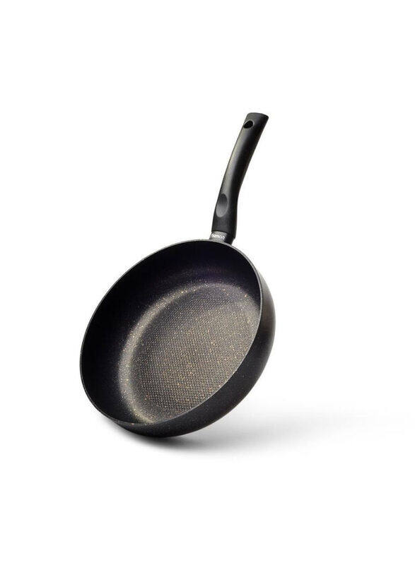 

Fissman 26 cm Promo Induction Aluminium Deep Frying Pan, Black