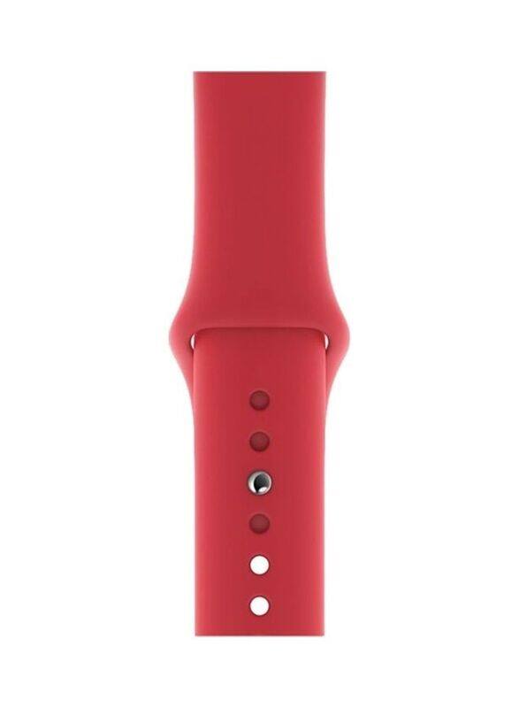 

Solid Silicone Band for Apple Watch 42mm/44mm, Red