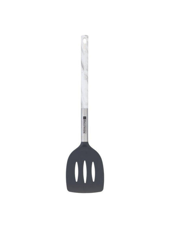 

Royalford Nylon Slotted Turner with Marble Designed Handle, Multicolour