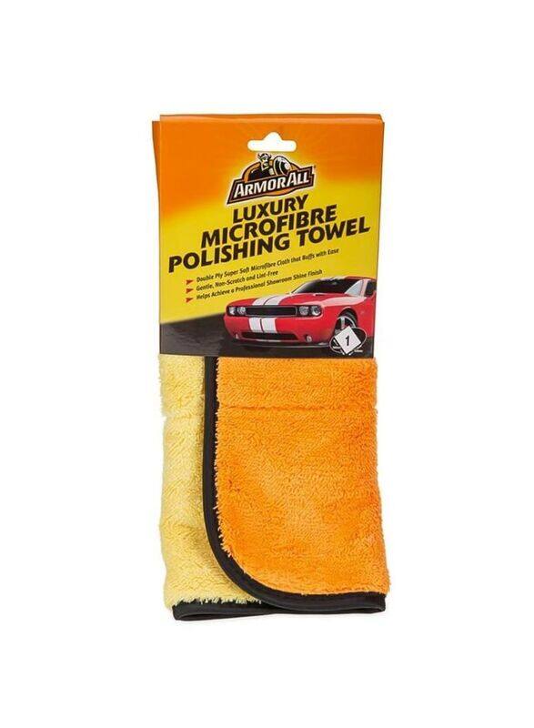 

Armor Microfiber Polishing Towel, Orange