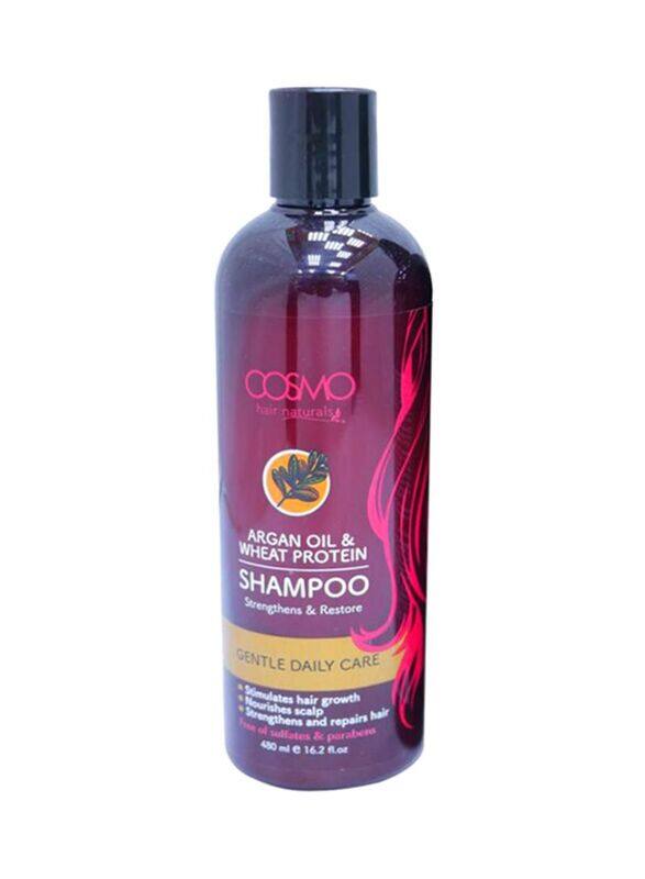 

Cosmo Argan Oil And Wheat Protein Shampoo, 480ml