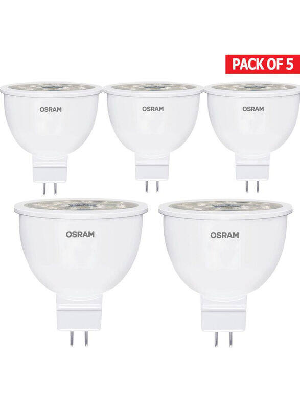 

Osram 5-Piece 5.5W LED Eco Spotlight, White