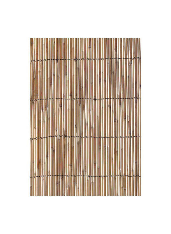 

The Reed Screening, 90 x 380cm, Brown