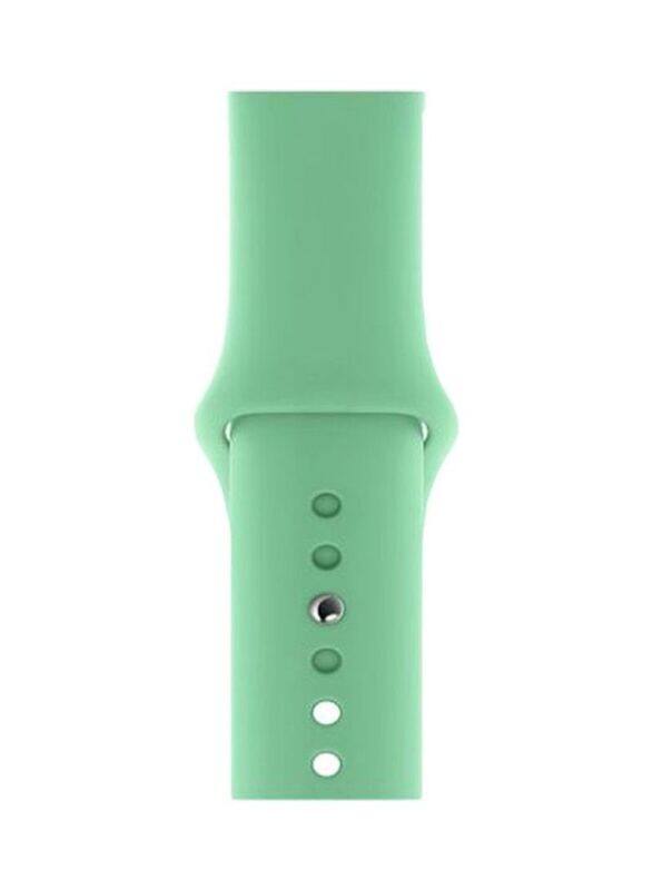 

Solid Silicone Band for Apple Watch 38mm/40mm, Spearmint