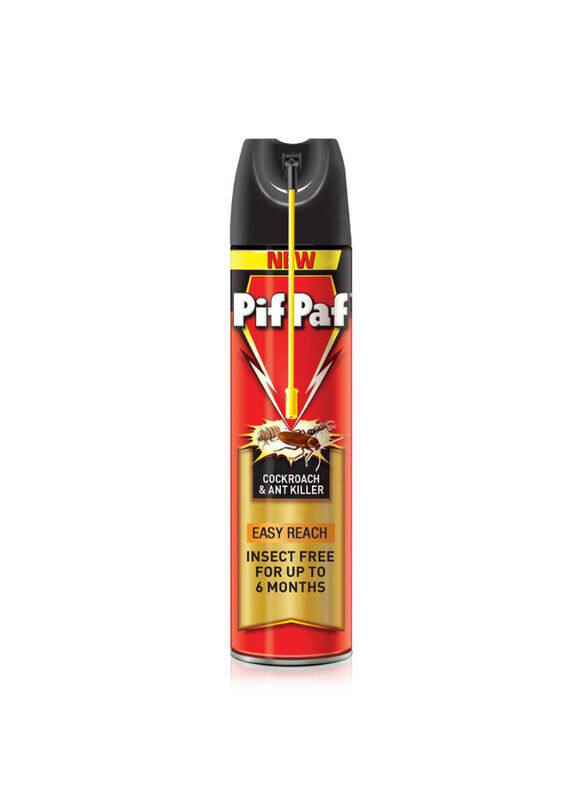 

Pif Paf Cockroach & Ant Killer Spray, 400ml