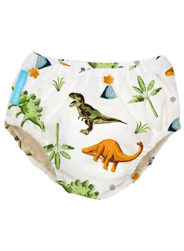 

Charlie Banana Reusable Dinosaurs Swim Diaper, Large, Multicolour