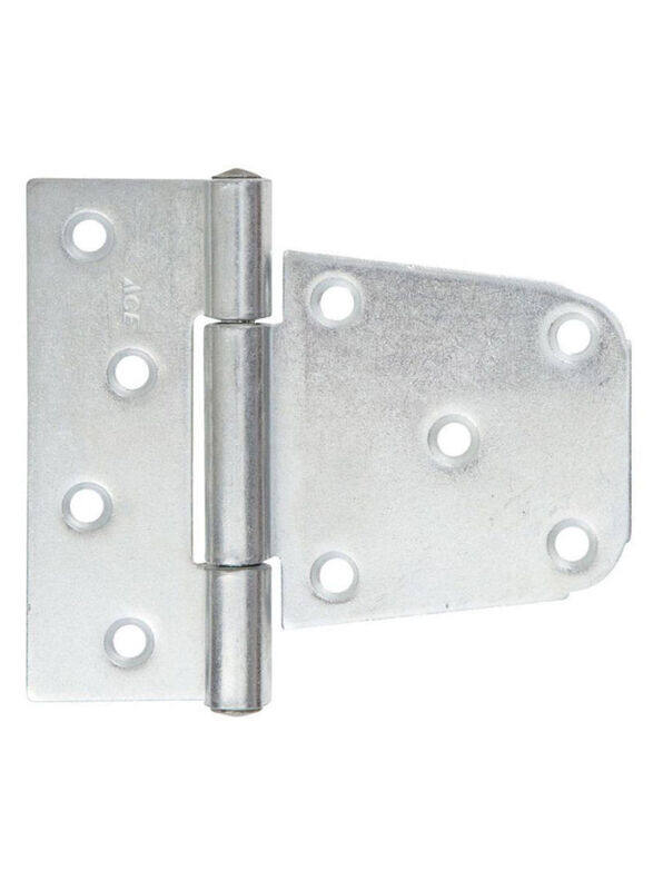 

Ace Metal Gate Hinge, 8.89 cm, Silver