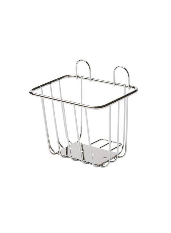 

Wenko Steel Wired Bathroom Basket, Silver