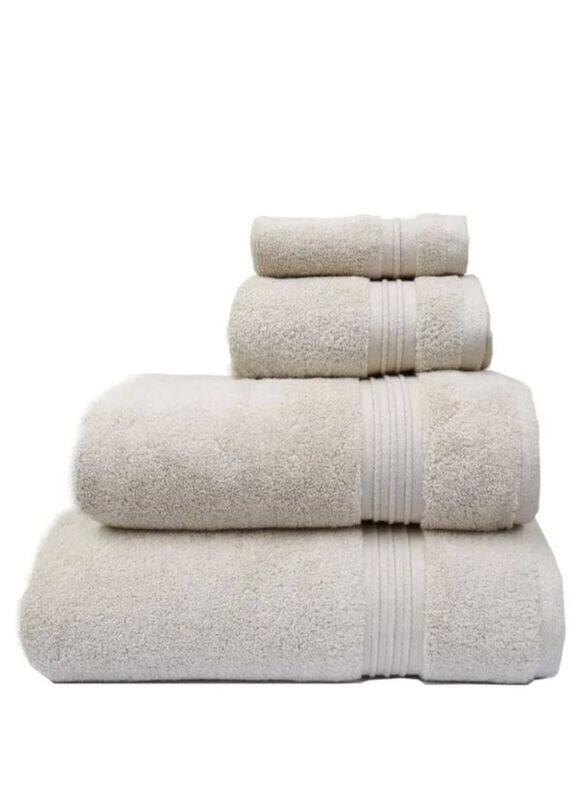

Danube Home Flossy Cotton Wash Towel, White
