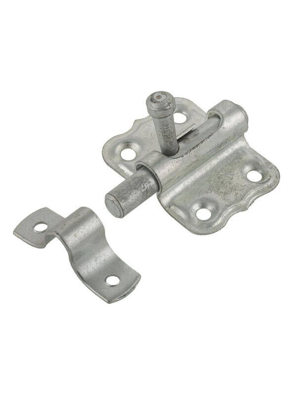 

Suki Galvanised Steel Straight Barrel Bolt, Silver