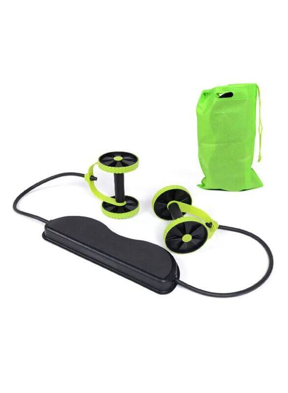 

Body Builder Double Abs Roller, 30cm, Black/Green